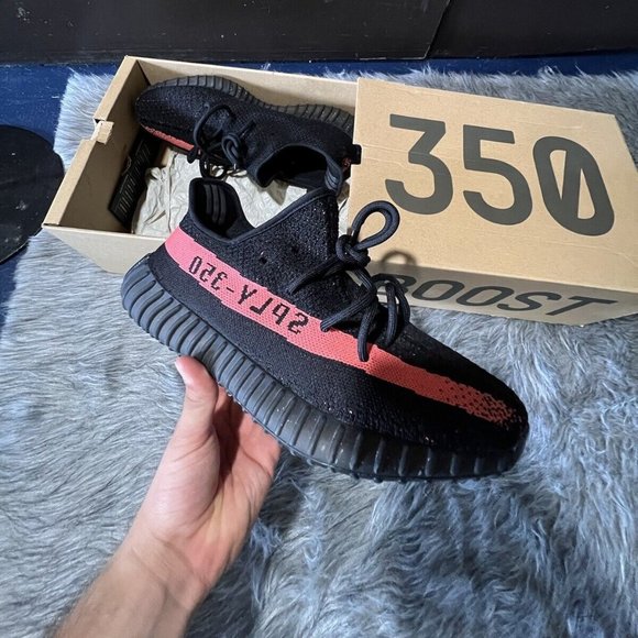 Yeezy Boost 350 V2 Low Red Stripe